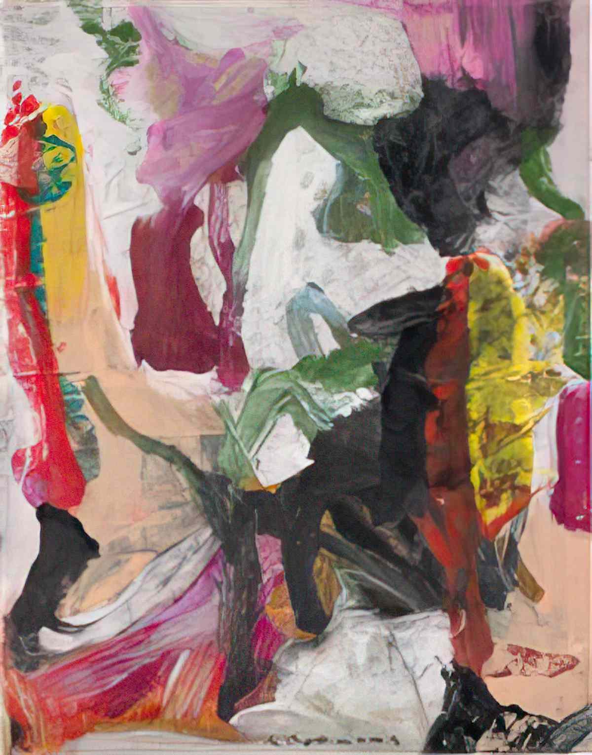 Willem de Kooning untitled245 Art A4 Photo Print