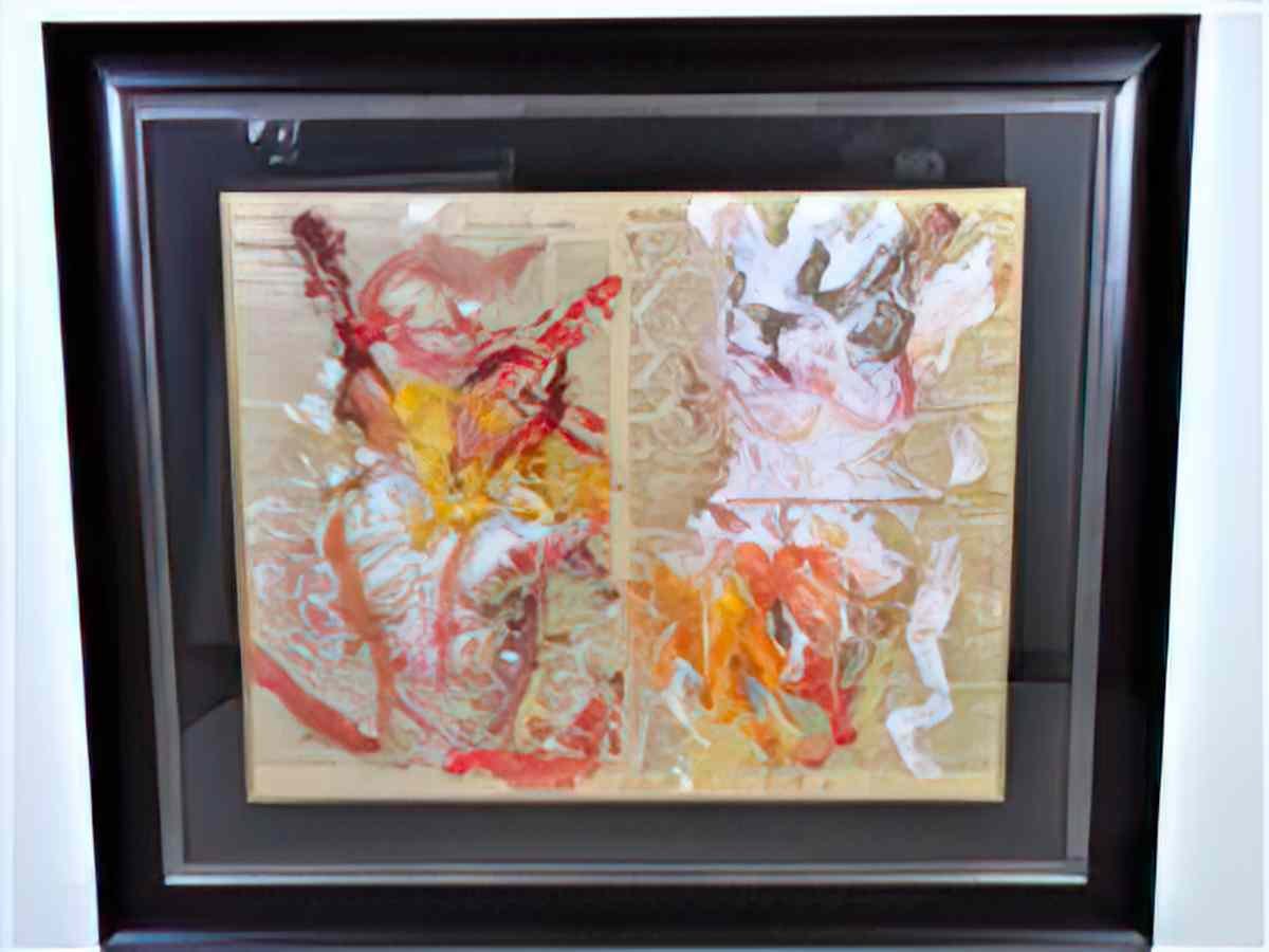 Willem de Kooning untitled251 Art A4 Photo Print