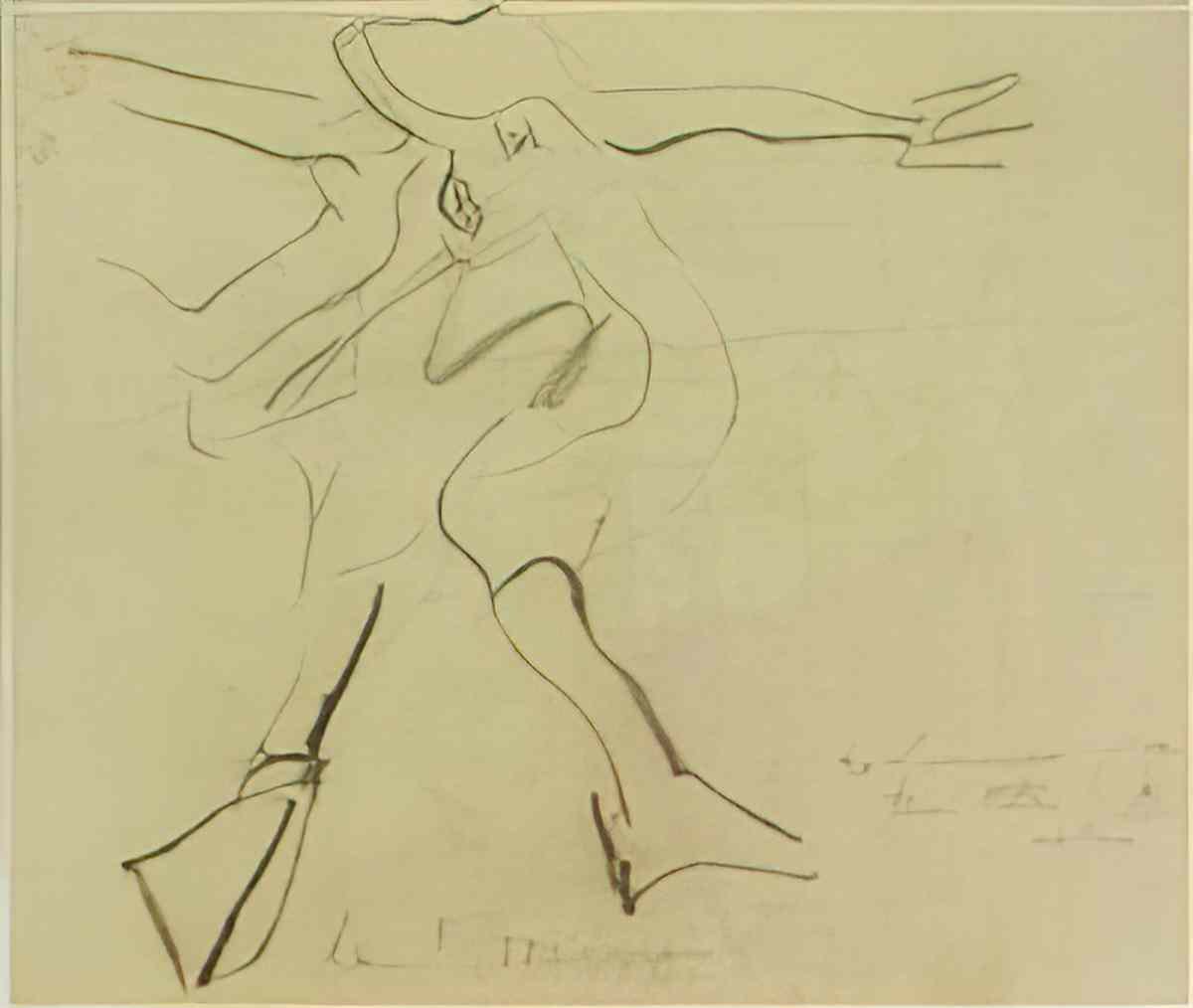 Willem de Kooning untitled254 2 Art A4 Photo Print