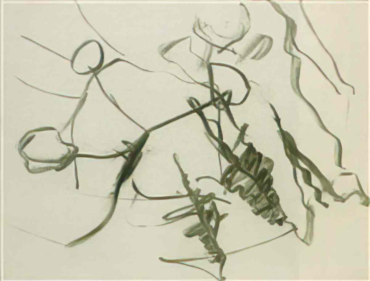 Willem de Kooning untitled259 2 Art A4 Photo Print