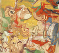 Willem de Kooning untitled259 Art A4 Photo Print