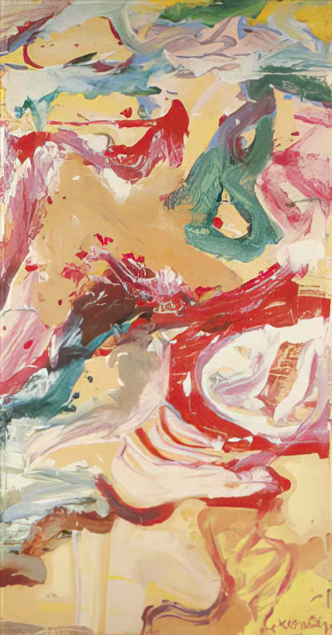 Willem de Kooning untitled260 Art A4 Photo Print