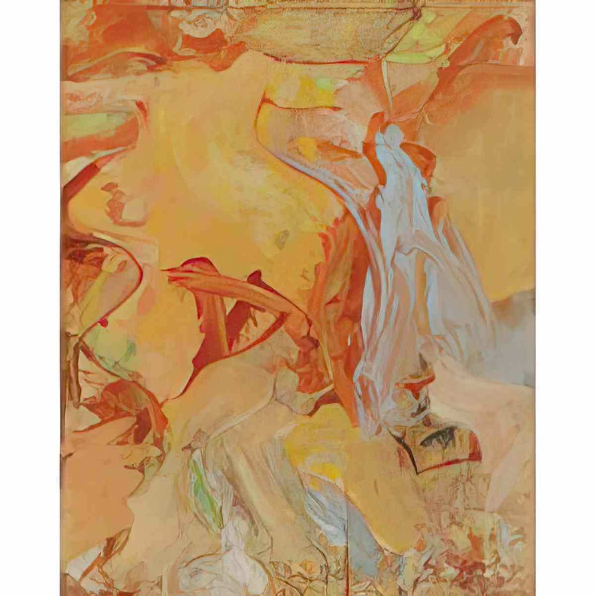 Willem de Kooning untitled268 Art A4 Photo Print
