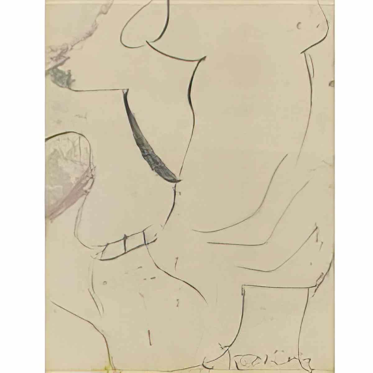 Willem de Kooning untitled270 Art A4 Photo Print