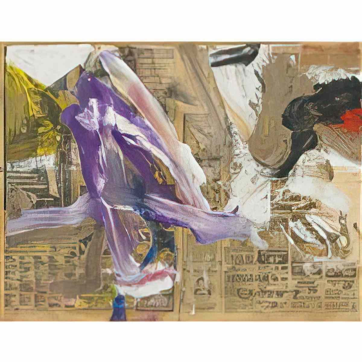 Willem de Kooning untitled272 Art A4 Photo Print