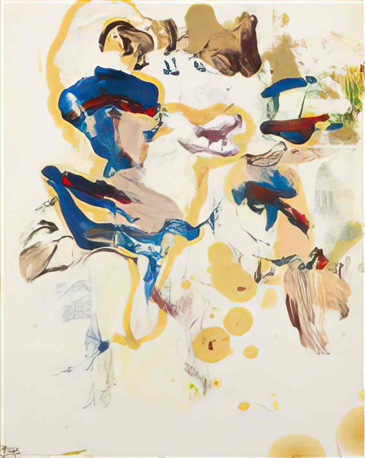 Willem de Kooning untitled283 Art A4 Photo Print