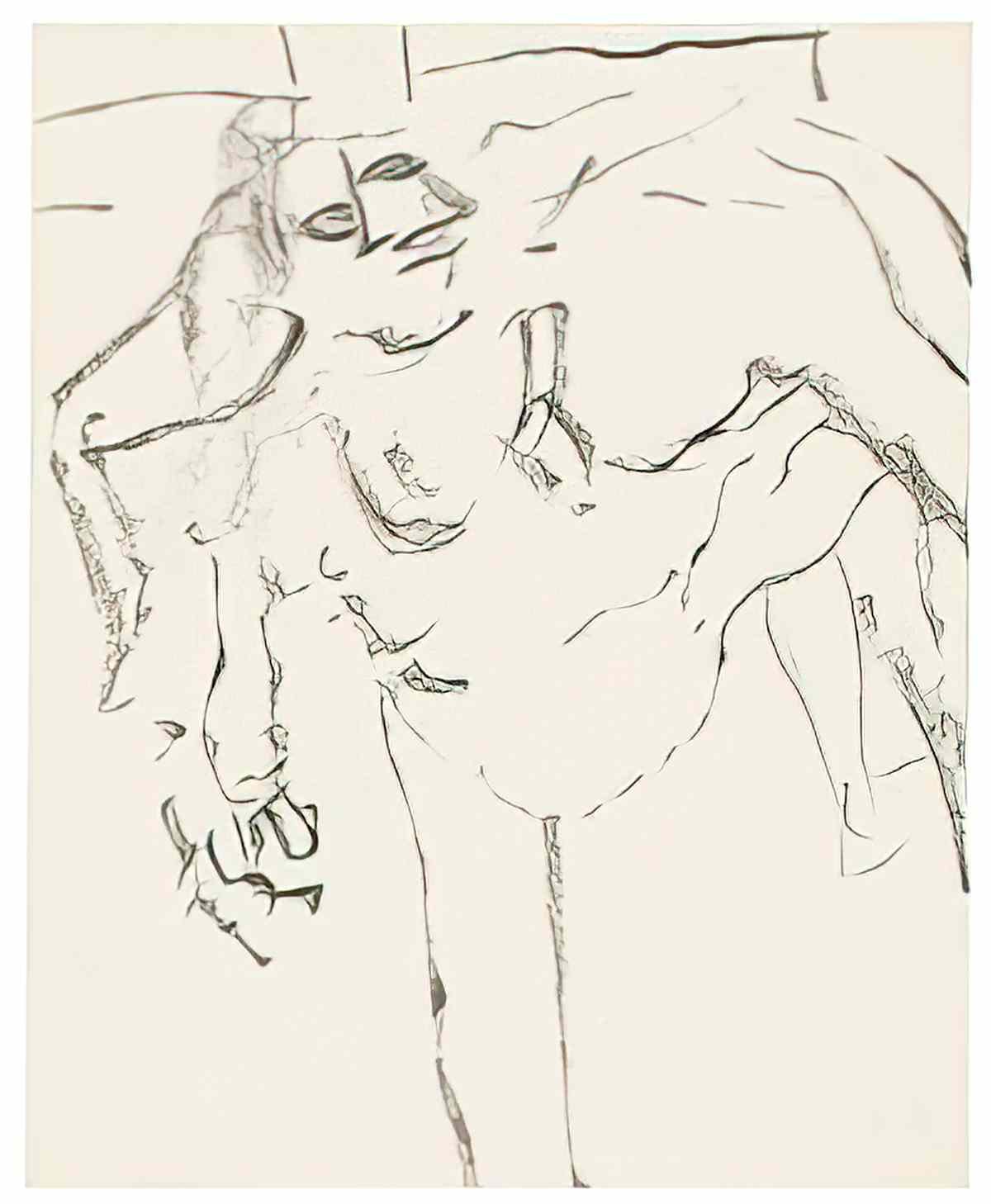 Willem de Kooning untitled29 2 Art A4 Photo Print