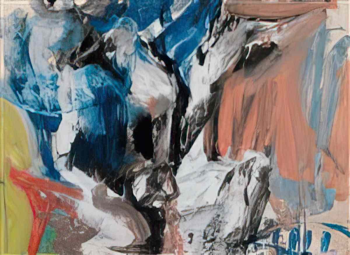 Willem de Kooning untitled294 Art A4 Photo Print