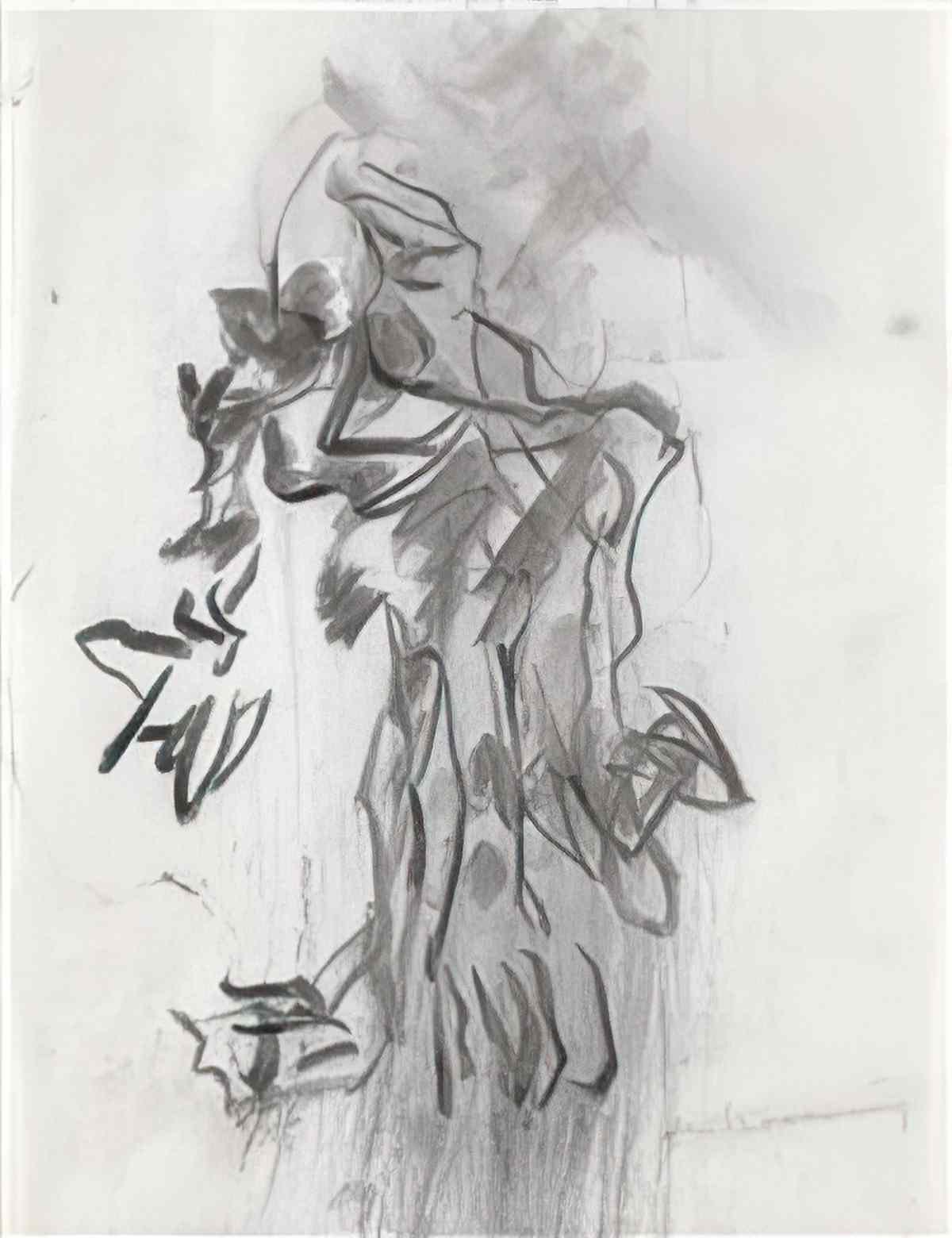 Willem de Kooning untitled30 2 Art A4 Photo Print