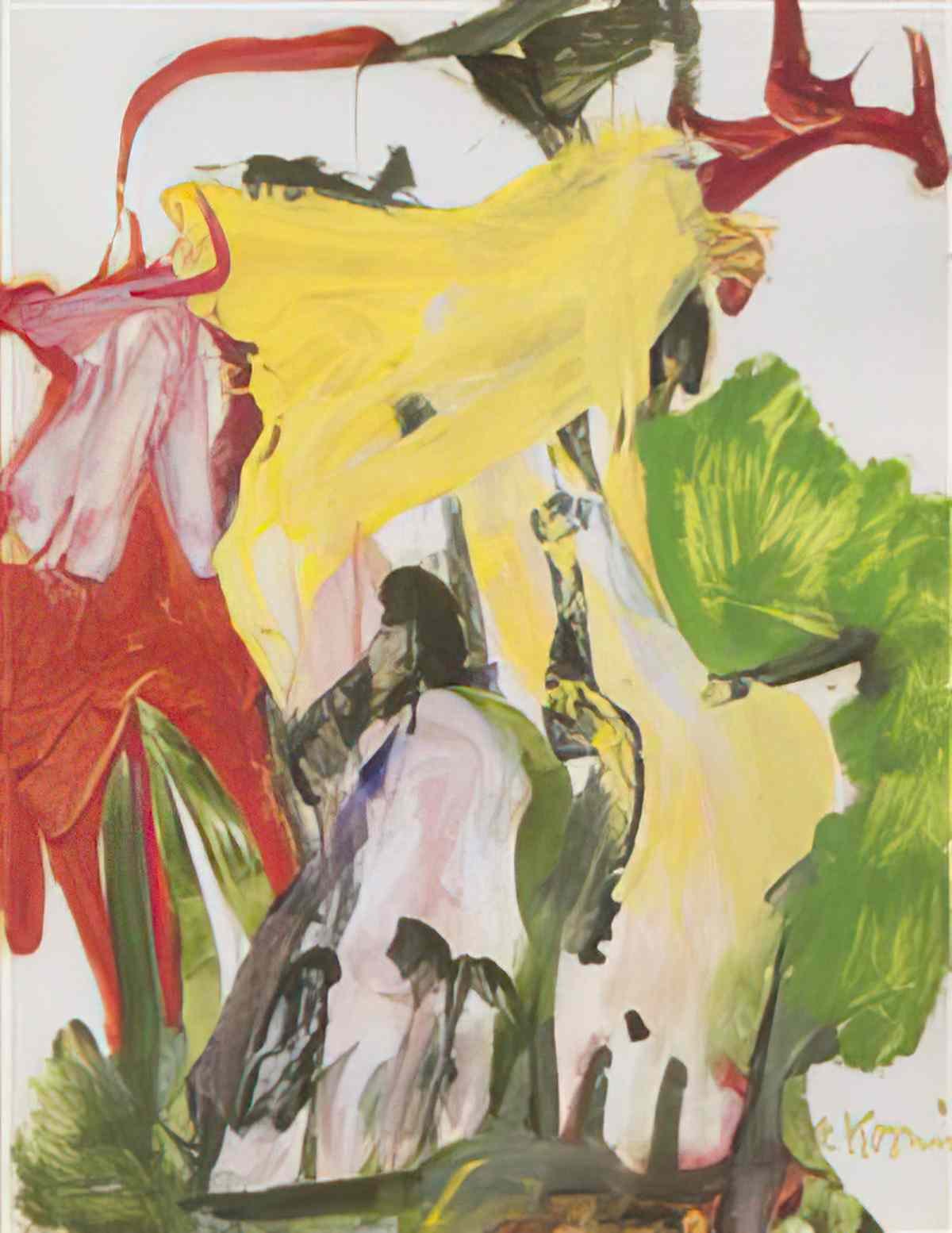 Willem de Kooning untitled30 Art A4 Photo Print