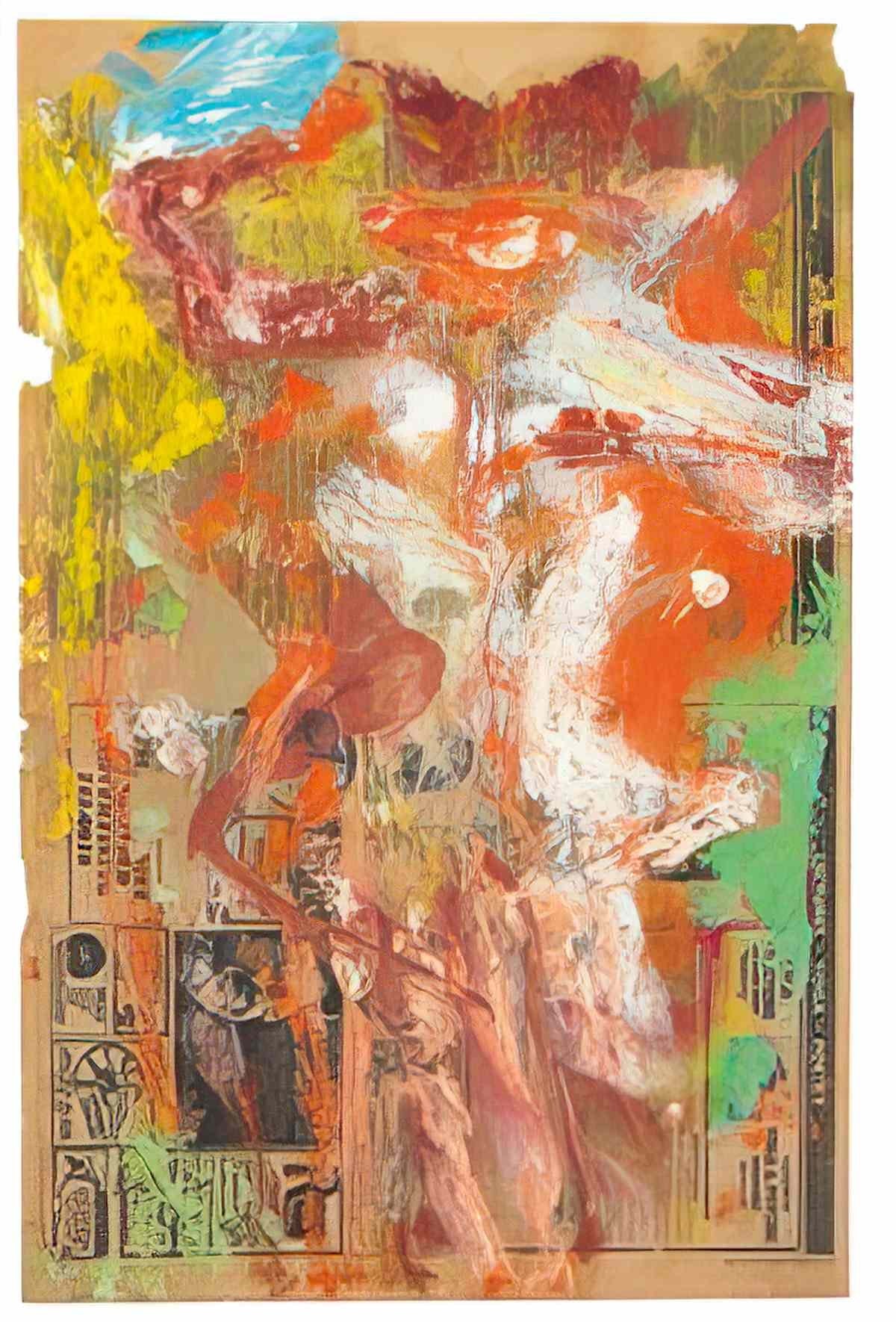 Willem de Kooning untitled301 Art A4 Photo Print