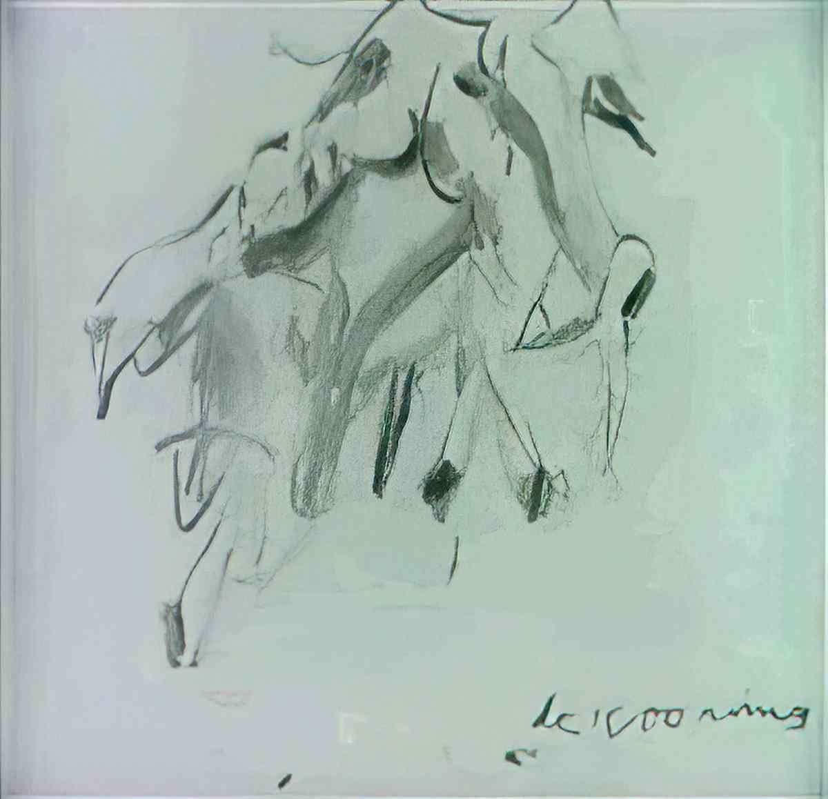 Willem de Kooning untitled304 2 Art A4 Photo Print