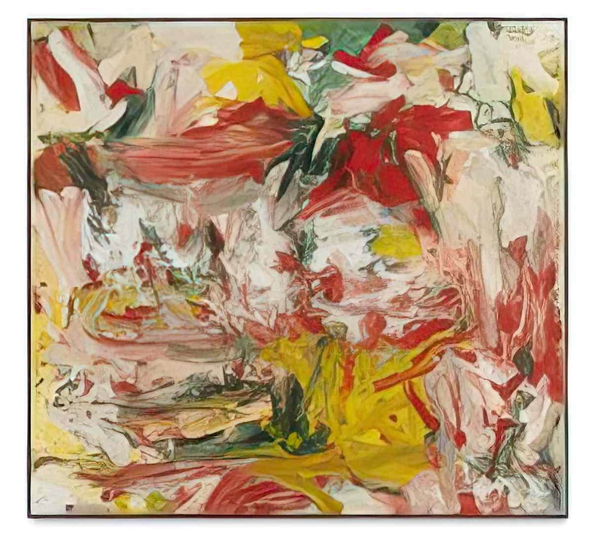 Willem de Kooning untitled311 Art A4 Photo Print