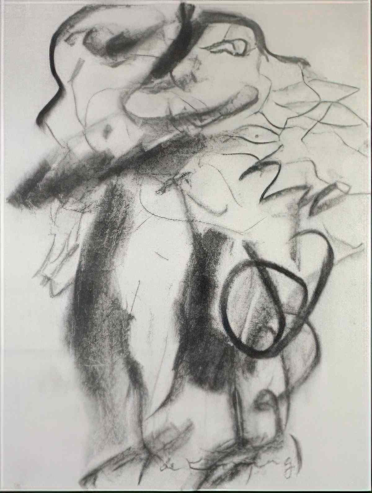 Willem de Kooning untitled313 2 Art A4 Photo Print