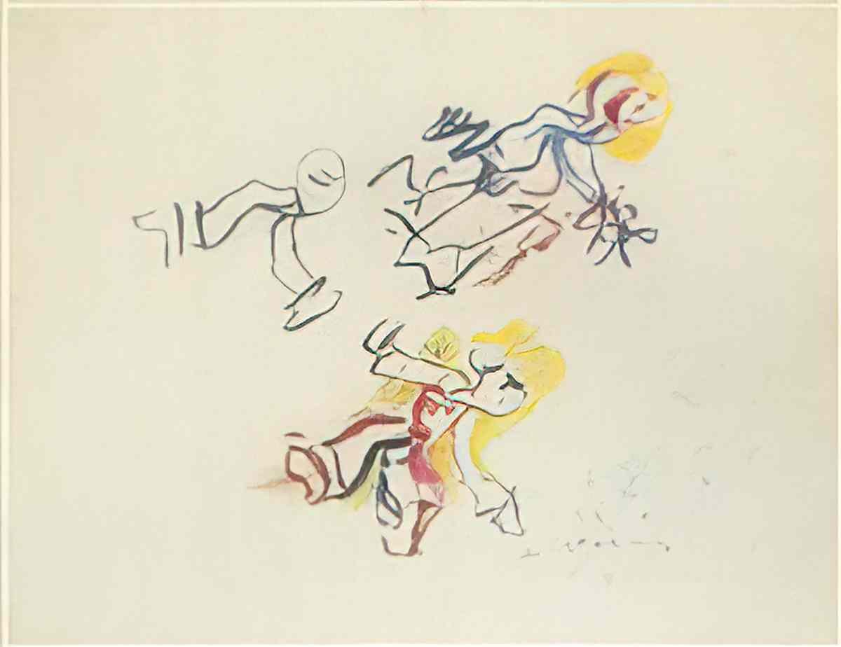 Willem de Kooning untitled314 2 Art A4 Photo Print