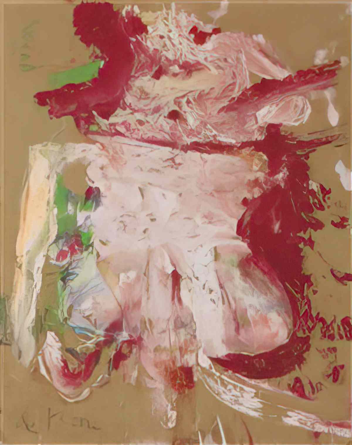 Willem de Kooning untitled34 Art A4 Photo Print