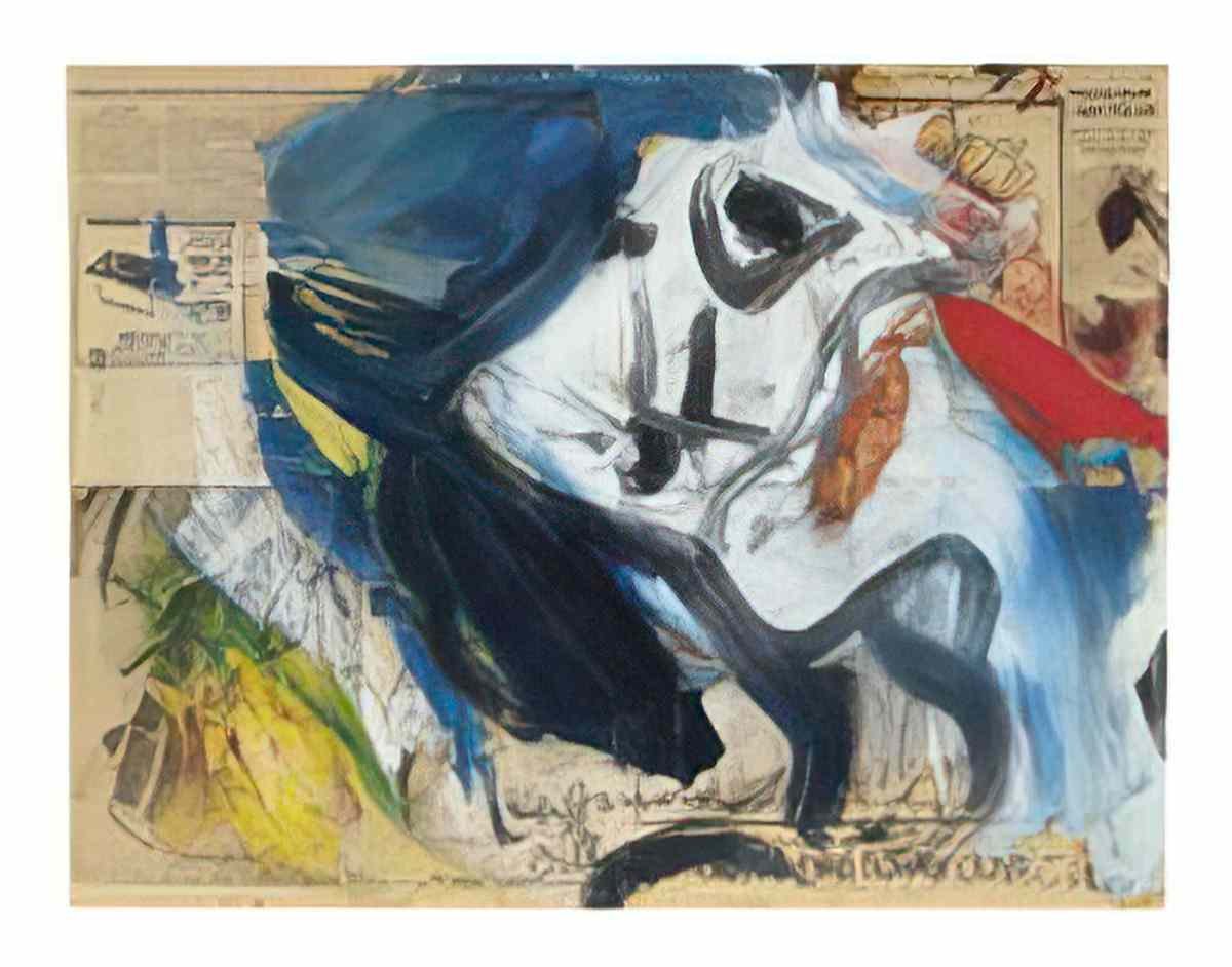 Willem de Kooning untitled36 Art A4 Photo Print