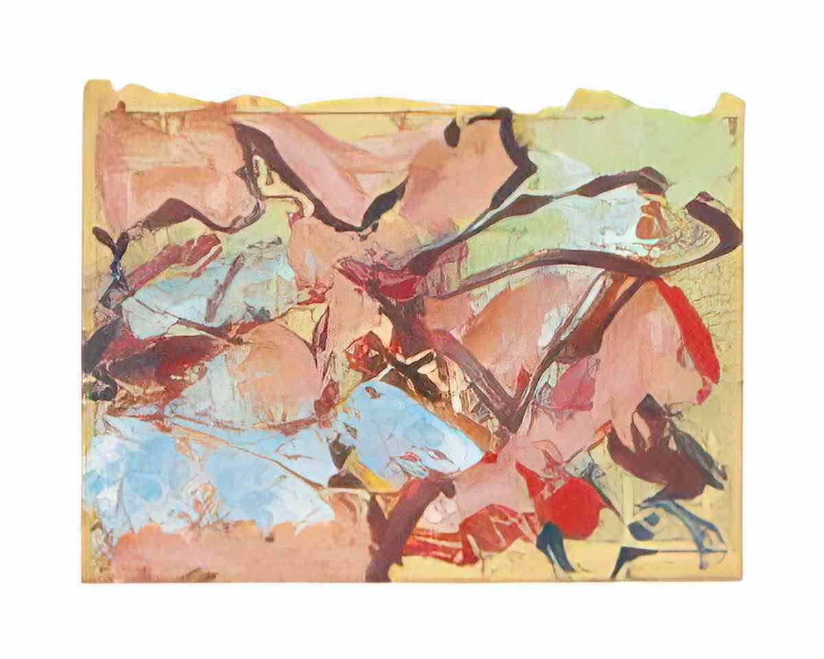 Willem de Kooning untitled54 Art A4 Photo Print