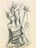Willem de Kooning untitled56 2 Art A4 Photo Print