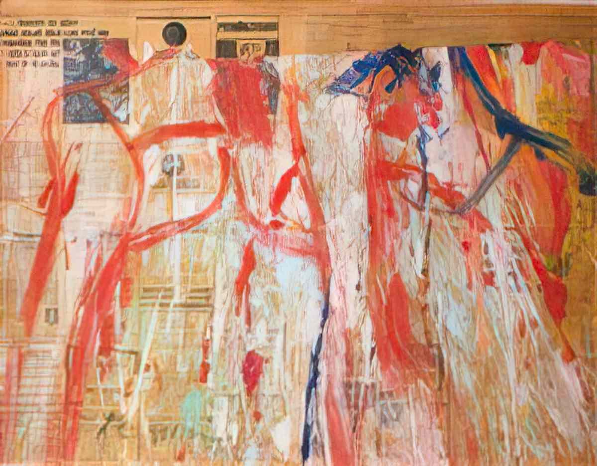 Willem de Kooning untitled57 Art A4 Photo Print