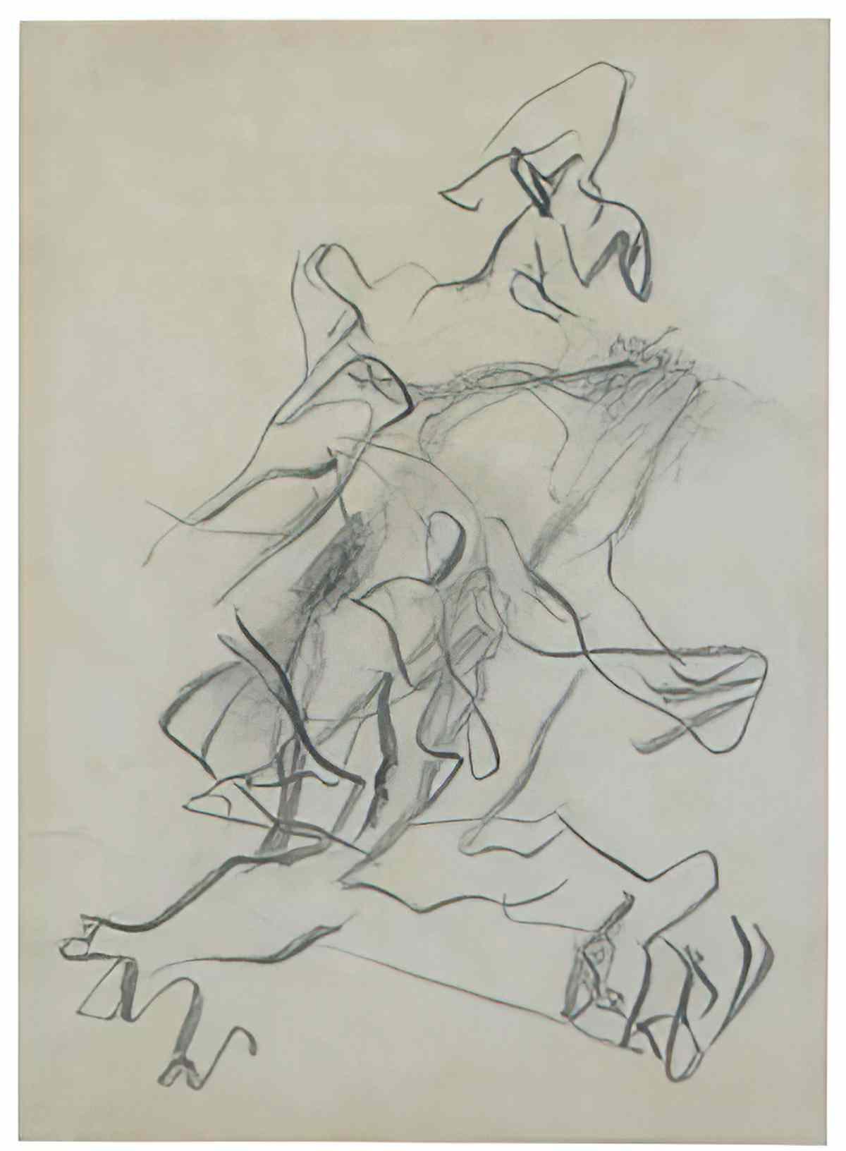 Willem de Kooning untitled60 2 Art A4 Photo Print