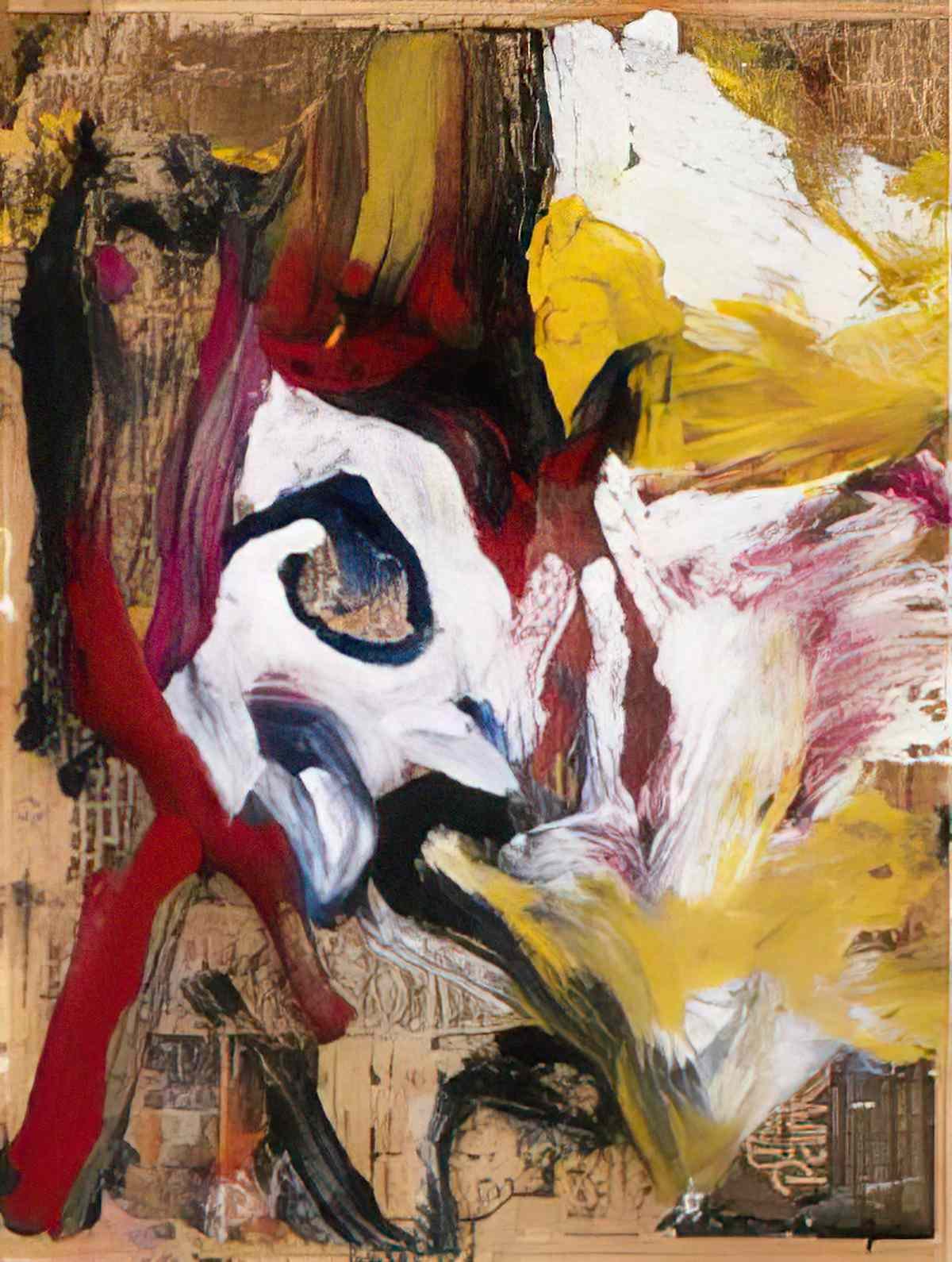 Willem de Kooning untitled62 Art A4 Photo Print