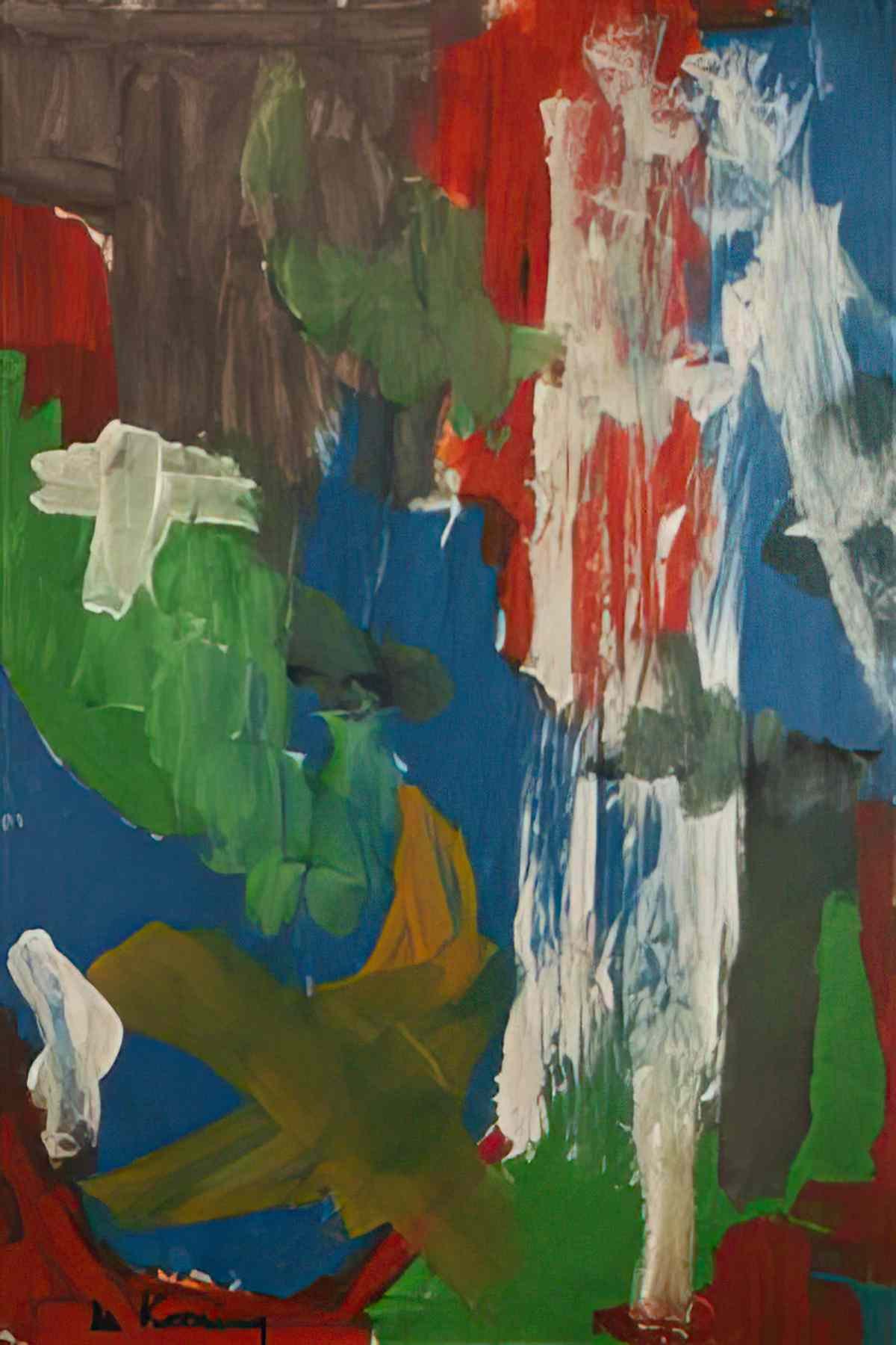Willem de Kooning untitled63 Art A4 Photo Print