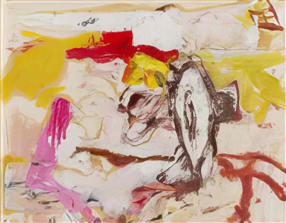 Willem de Kooning untitled64 Art A4 Photo Print