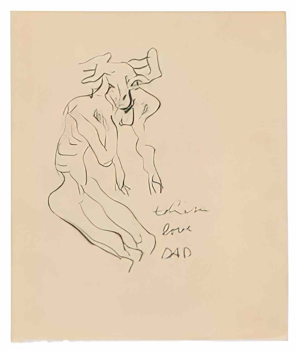 Willem de Kooning untitled65 2 Art A4 Photo Print