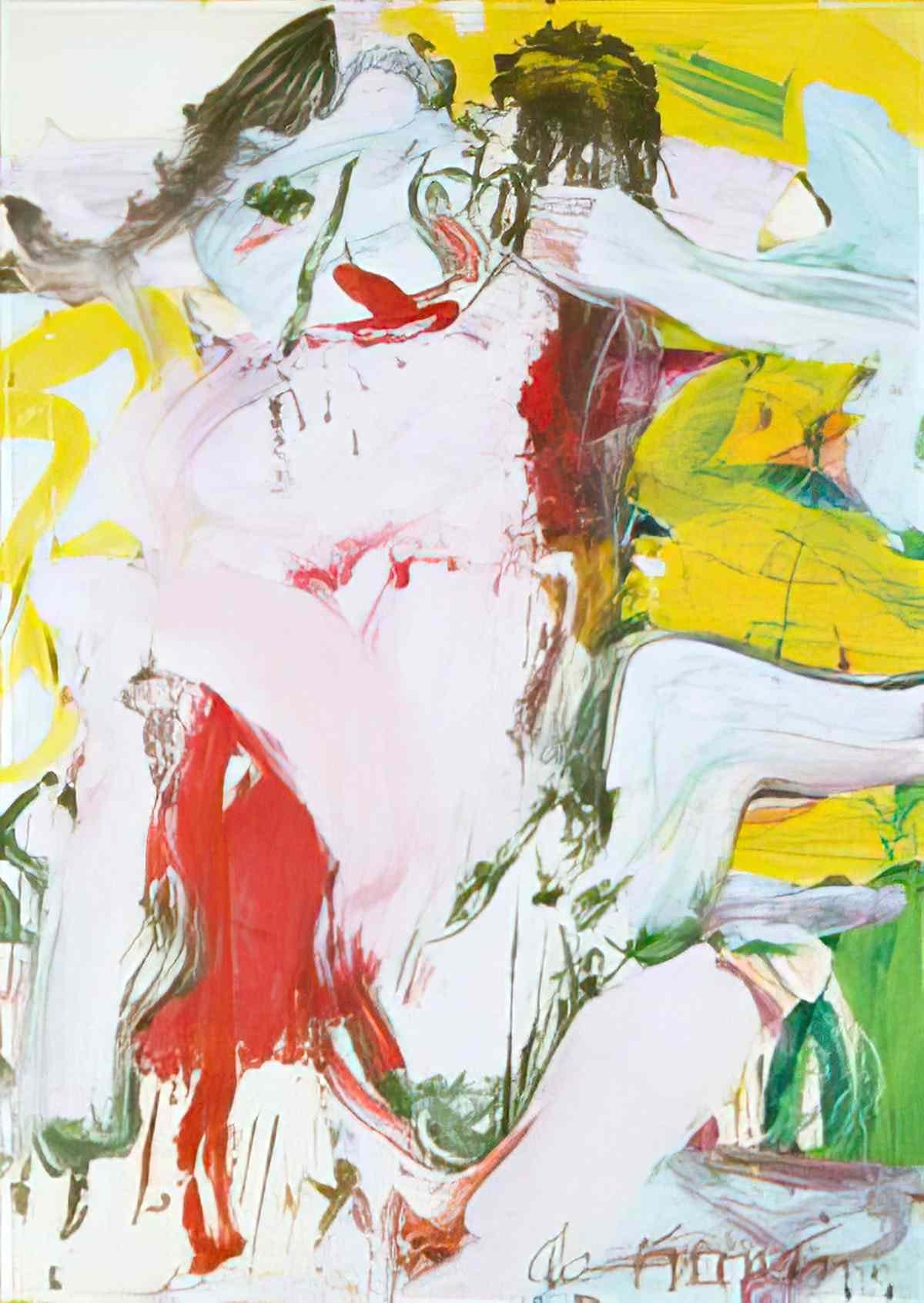 Willem de Kooning untitled65 Art A4 Photo Print