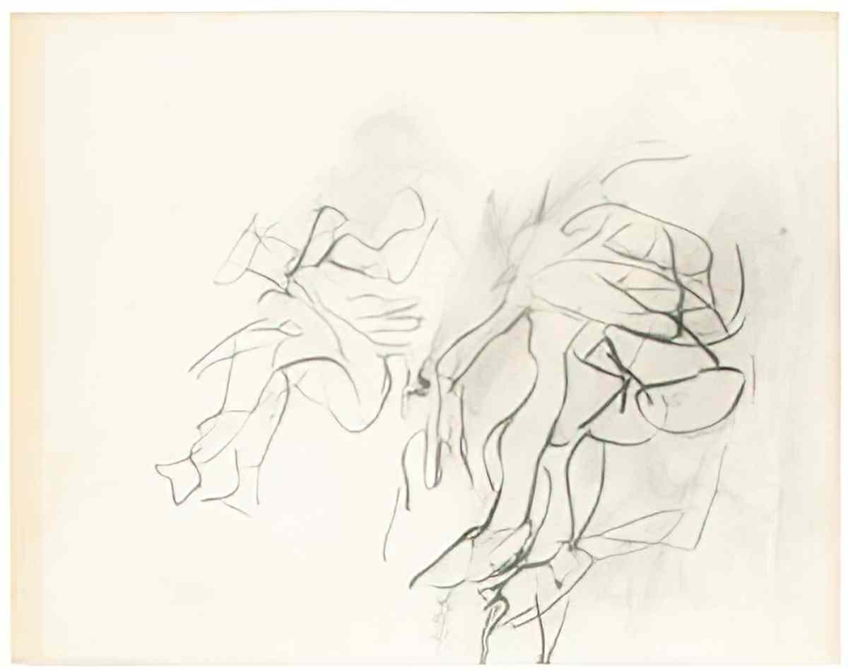 Willem de Kooning untitled69 2 Art A4 Photo Print