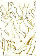 Willem de Kooning untitled69 Art A4 Photo Print