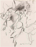 Willem de Kooning untitled7 Art A4 Photo Print