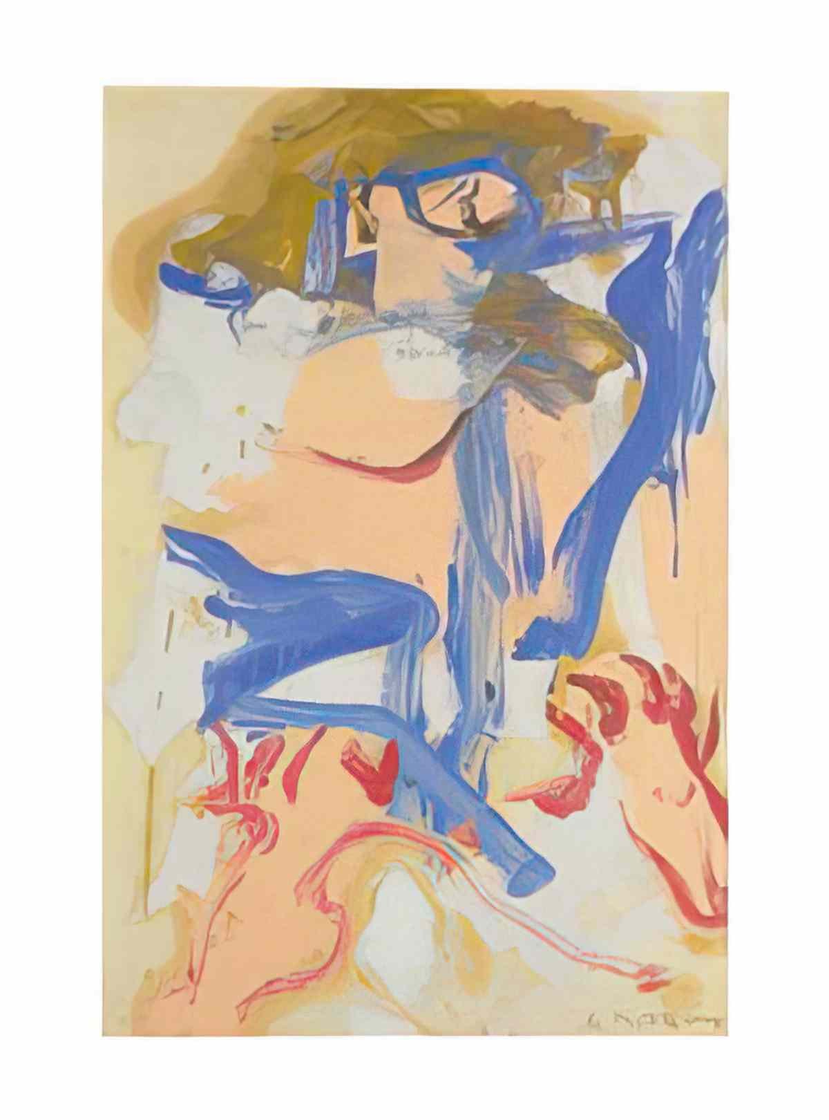 Willem de Kooning untitled80 Art A4 Photo Print