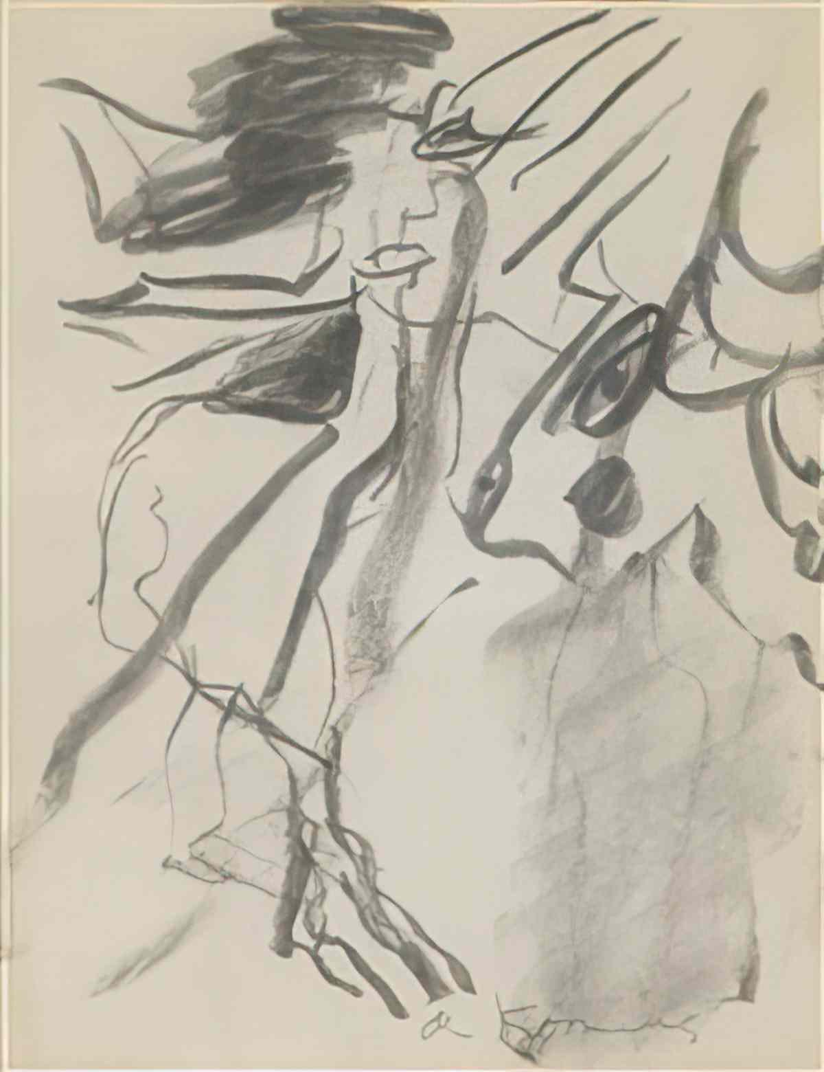 Willem de Kooning untitled81 2 Art A4 Photo Print