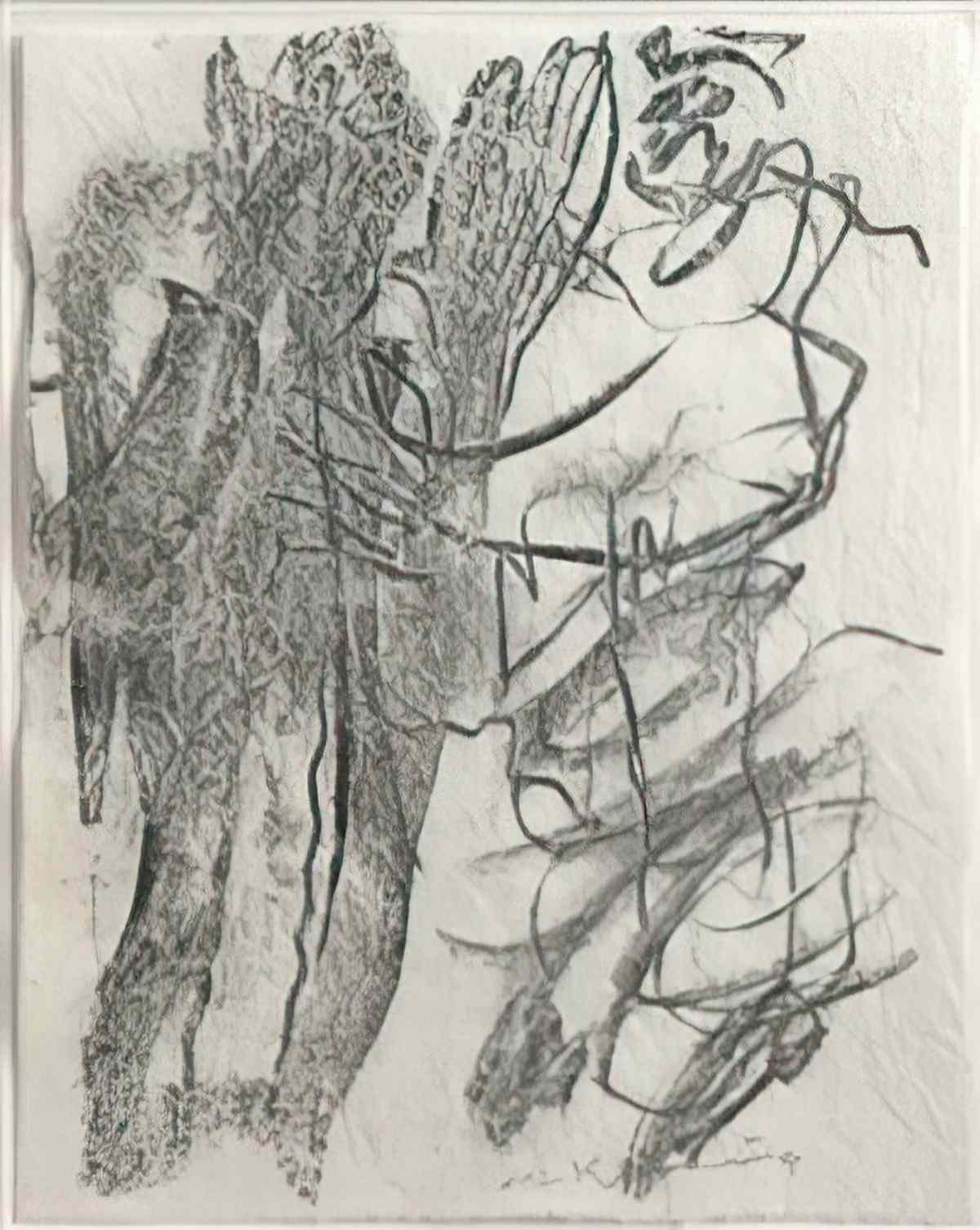 Willem de Kooning untitled85 2 Art A4 Photo Print