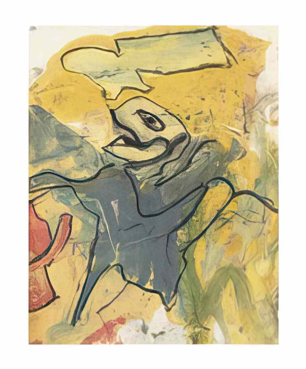 Willem de Kooning untitled86 2 Art A4 Photo Print