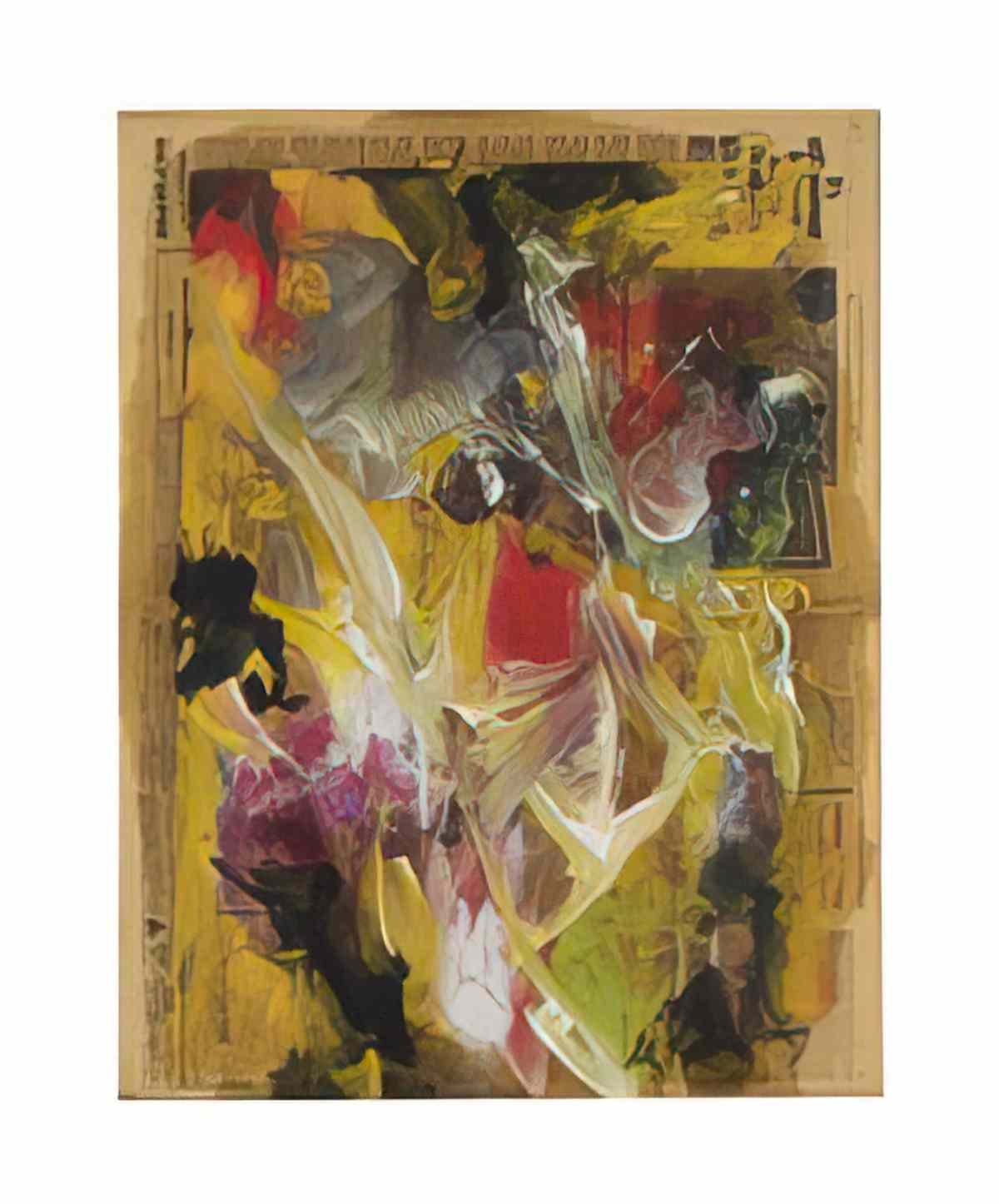 Willem de Kooning untitled91 Art A4 Photo Print