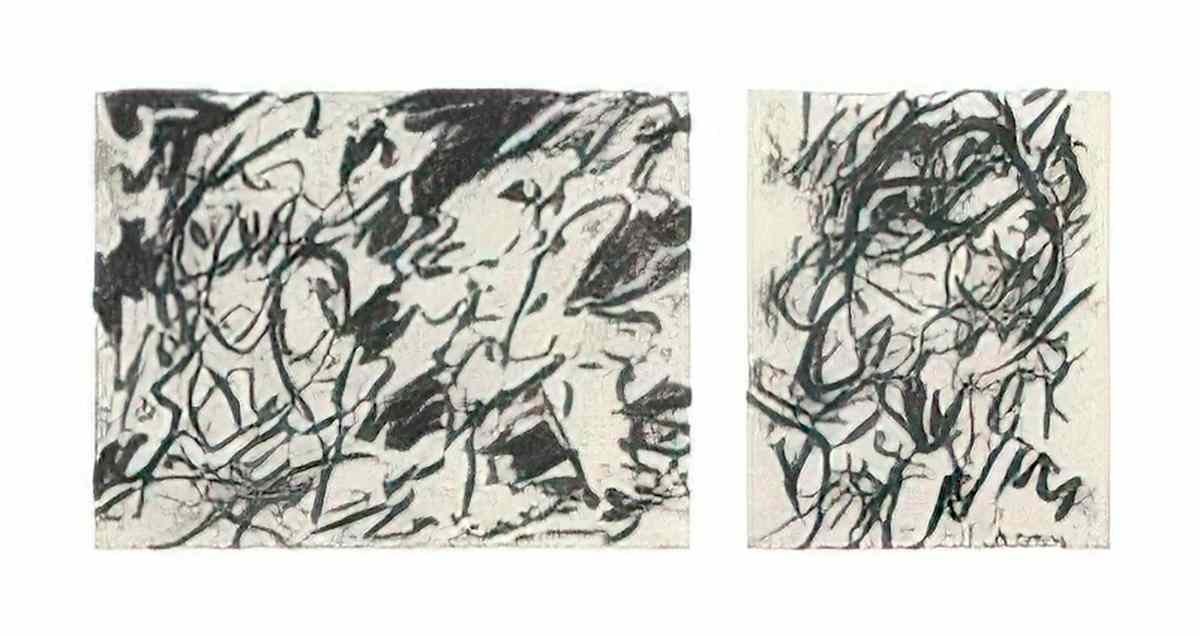 Willem de Kooning untitled93 2 Art A4 Photo Print