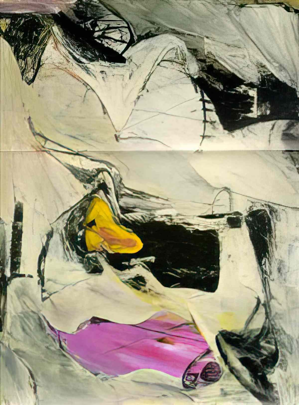 Willem de Kooning untitled94 Art A4 Photo Print