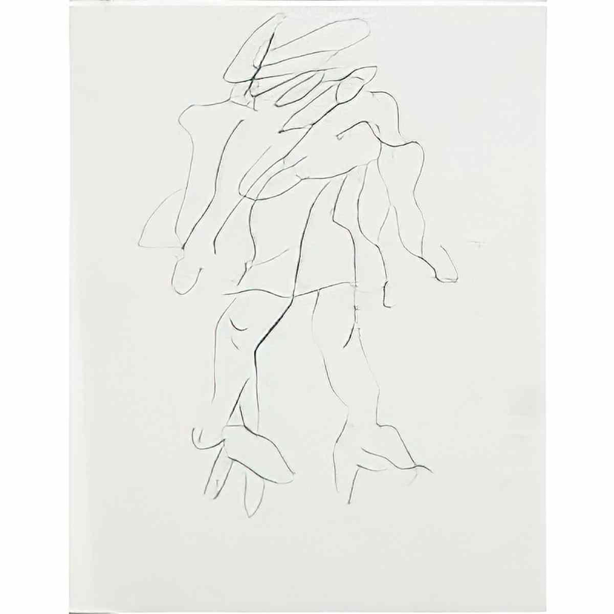 Willem de Kooning untitled95 2 Art A4 Photo Print
