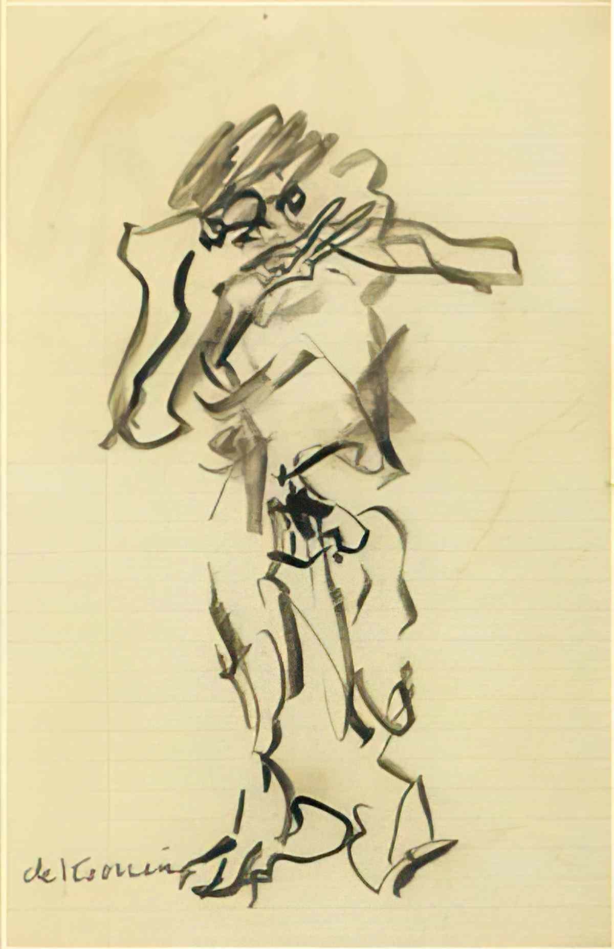 Willem de Kooning violinist Art A4 Photo Print