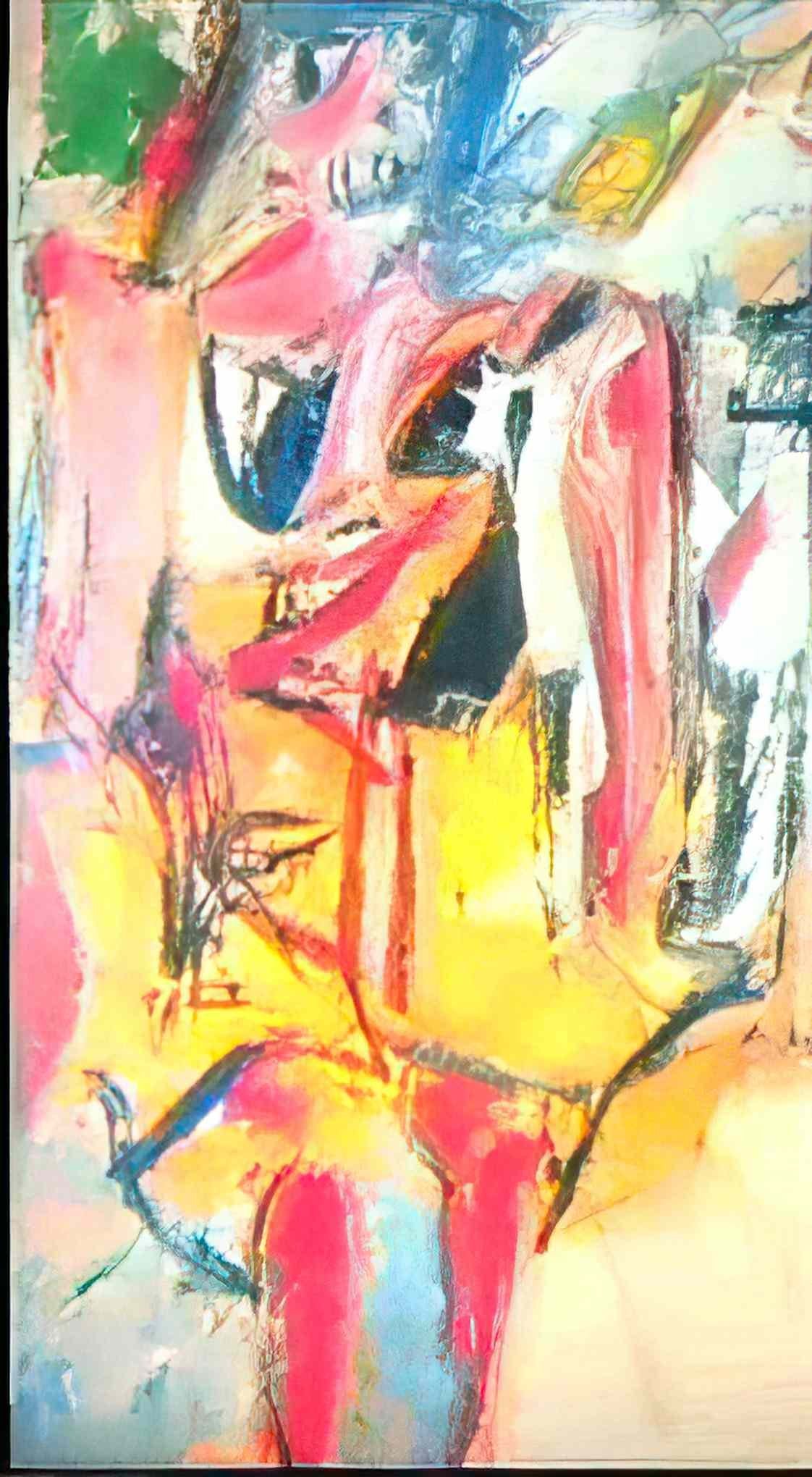 Willem de Kooning woman Art A4 Photo Print
