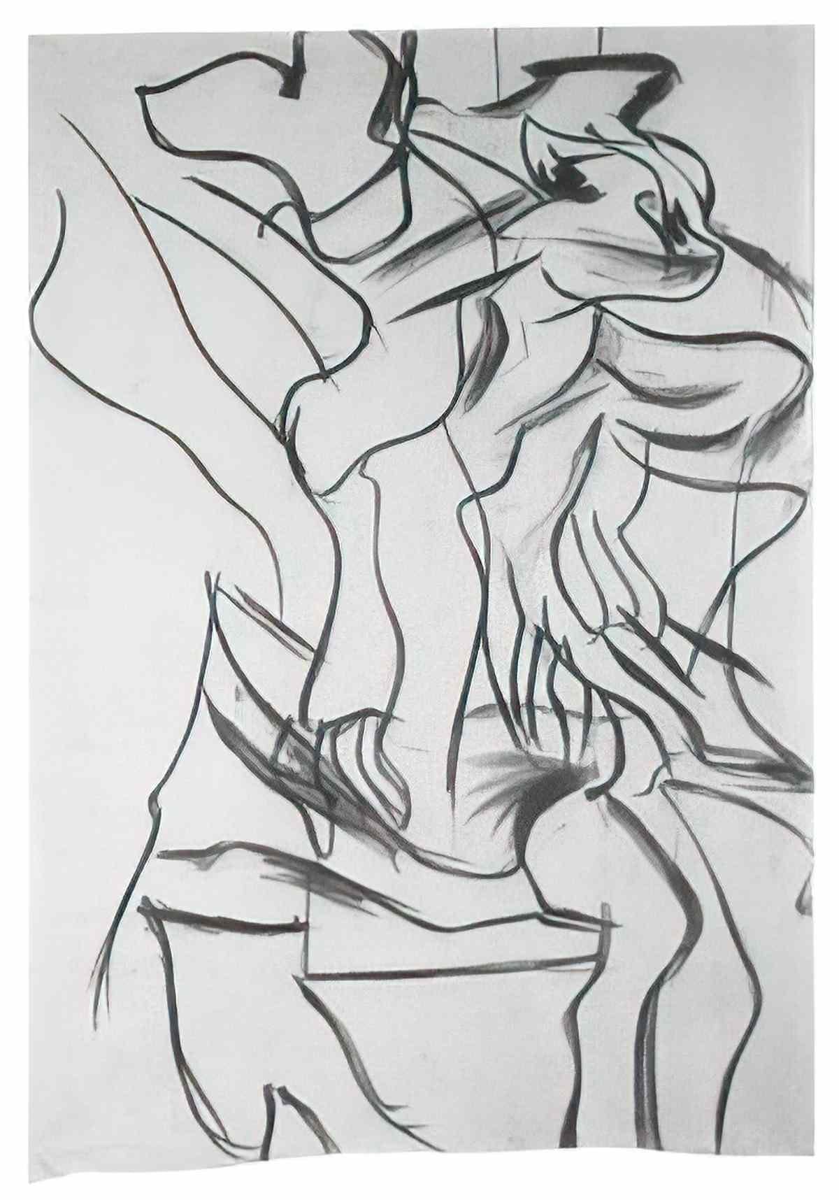 Willem de Kooning woman double sided Art A4 Photo Print
