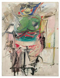 Willem de Kooning woman green Art A4 Photo Print