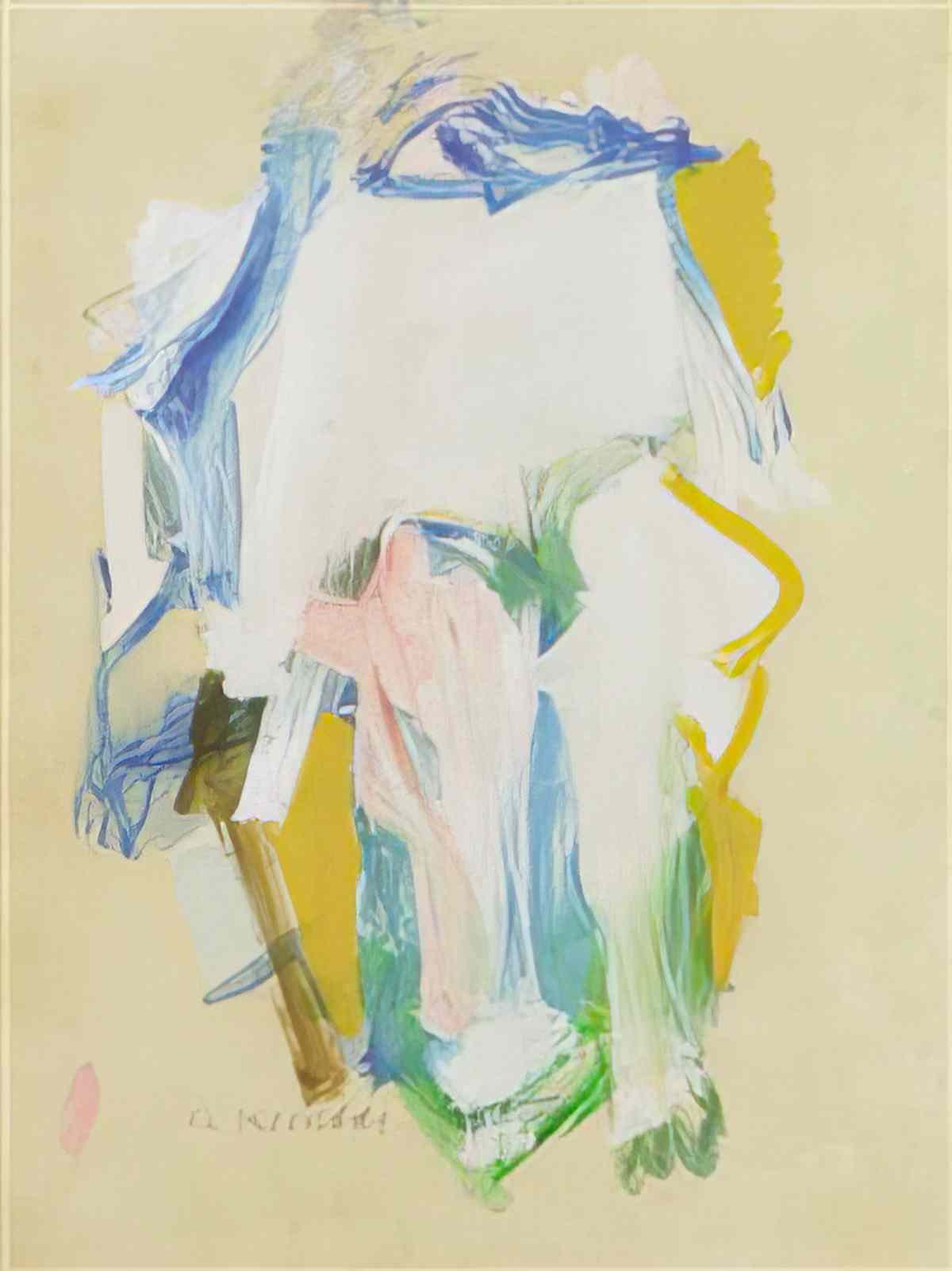 Willem de Kooning woman iii Art A4 Photo Print