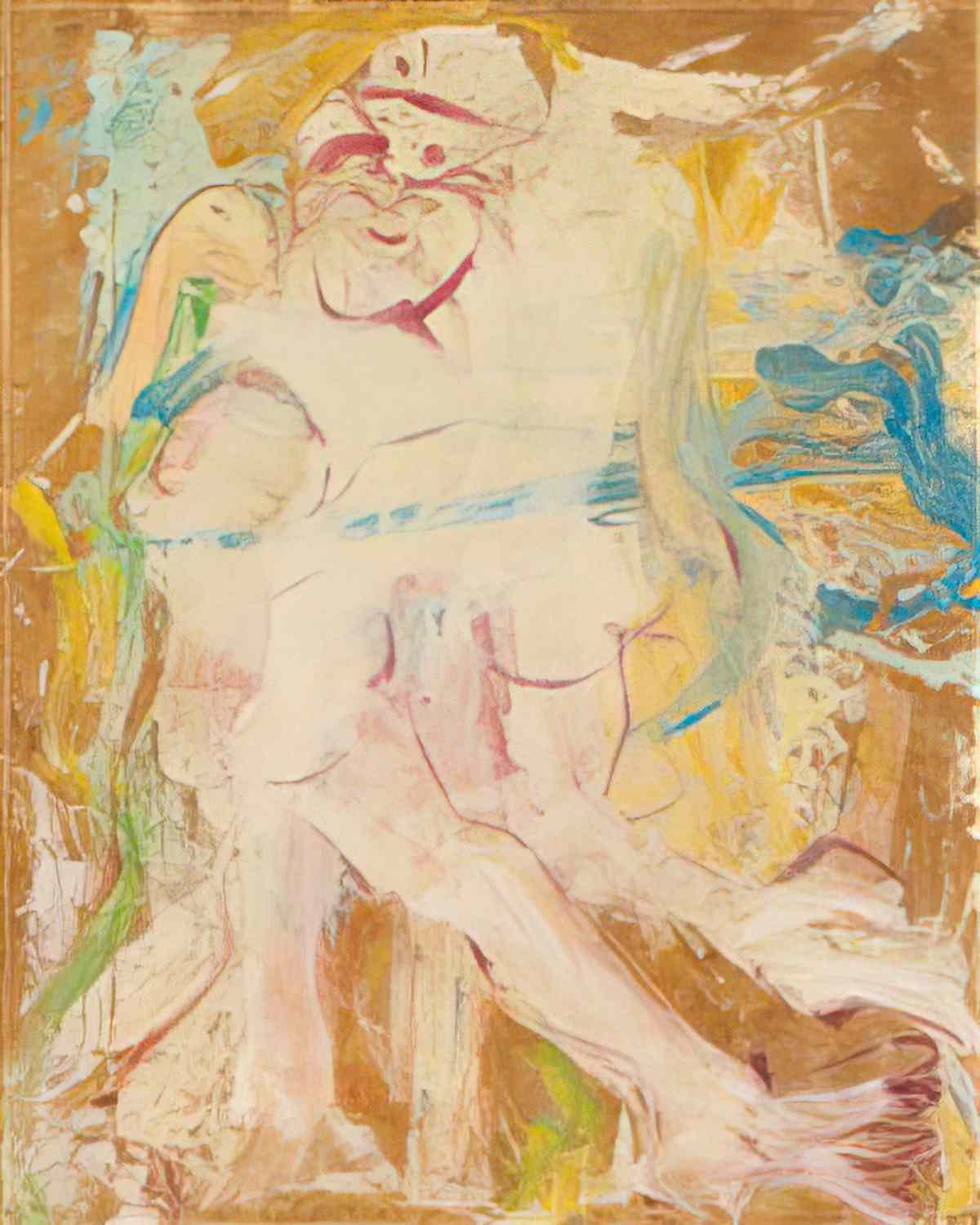 Willem de Kooning woman in a landscape Art A4 Photo Print