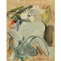 Willem de Kooning woman in landscape1 Art A4 Photo Print