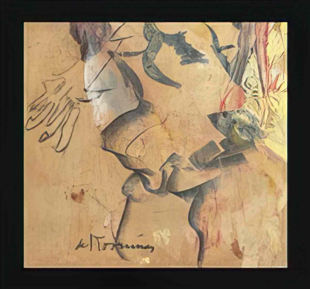 Willem de Kooning woman in motion Art A4 Photo Print