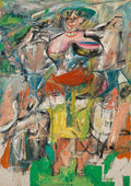 Willem de Kooning woman on a 2